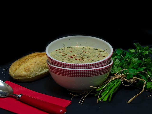 sütlü pirinç çorbası