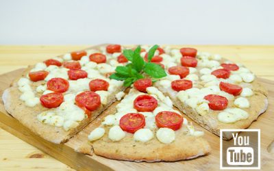 Peynirli Domatesli Pizza (videolu)
