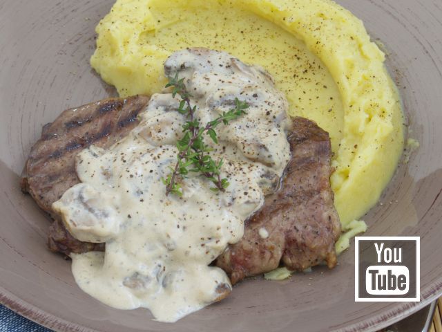 Kremalı Mantar Soslu Et Tarifi Nasıl Yapılır?