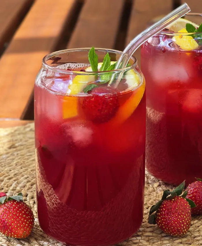 hibiskus soğuk çay