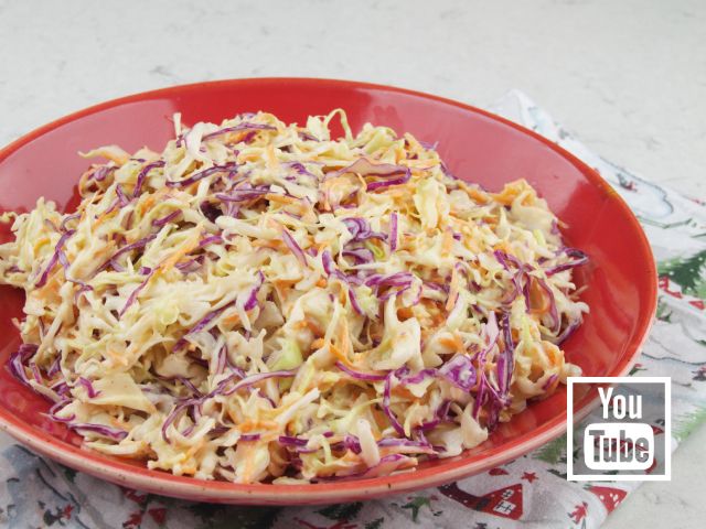 Orijinal Coleslaw Salatası Tarifi | KFC Usulü Lahana Salatası Nasıl Yapılır?