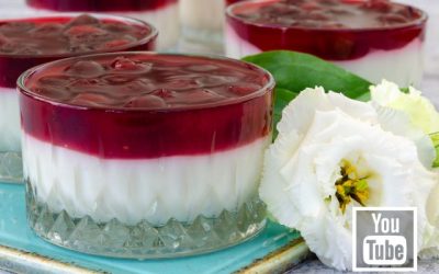 Vişne Soslu Damla Sakızlı Muhallebi Tarifi (Tam Kıvamında ve Kolay)